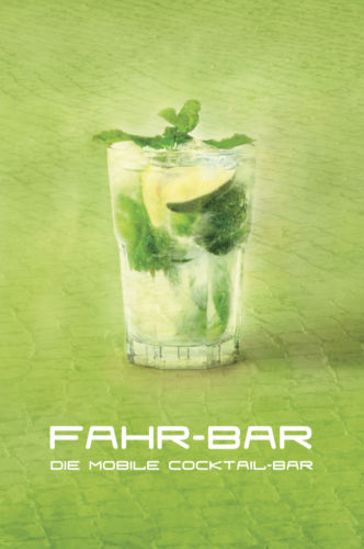 FAHR- BAR die mobile Cocktailbar