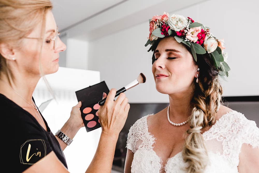Brautstyling, Makeup und Haarstyling. Mobile Makeup Artist in Berlin